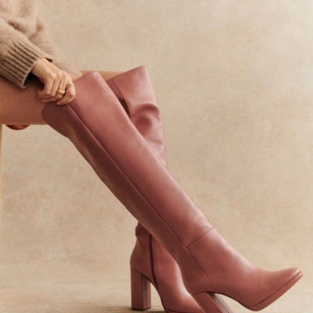Sezane Apolline OTK Boots 39 - Picture 10 of 10